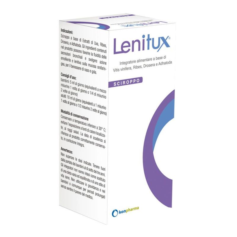 Lenitux Sciropo Lenitivo per la Tosse 100ml