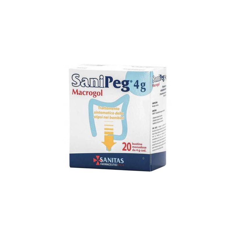 Sanipeg Digestive Health Supplement - Pacco da 20 Bustine