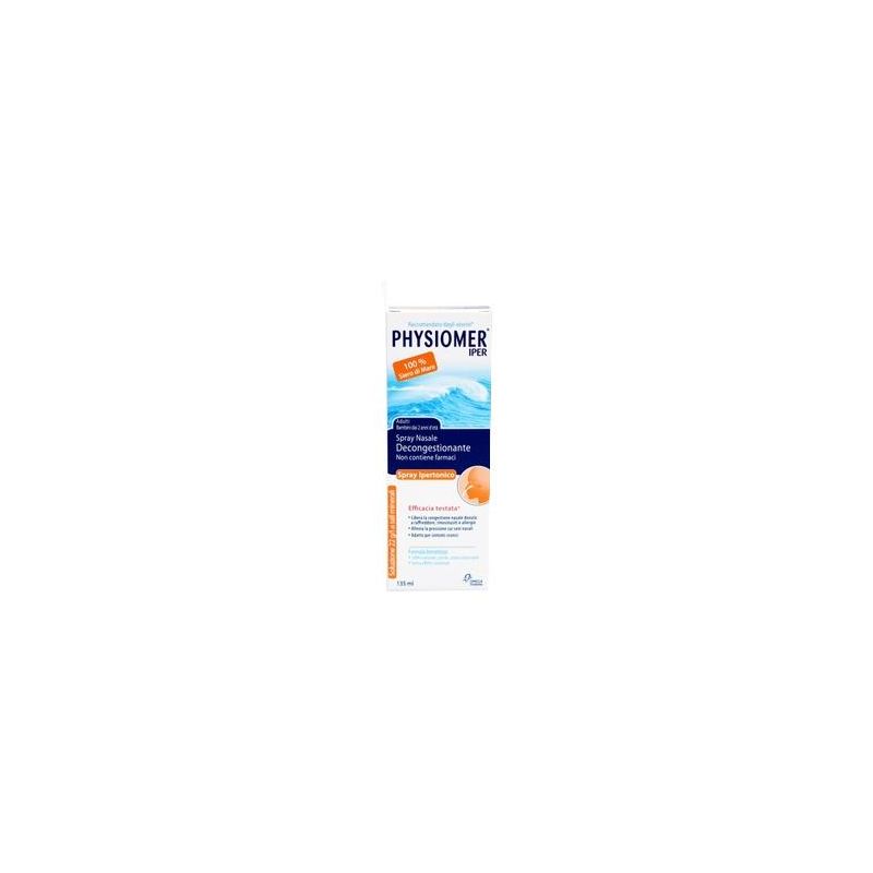 Physiomer Spray Ipertonico Soluzione Salina 135ml