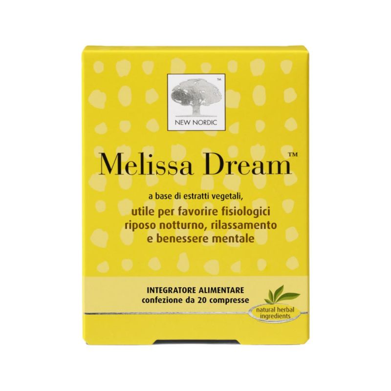 Melissa Dream - 60 Compresse per il Relax e il Sonno Naturale