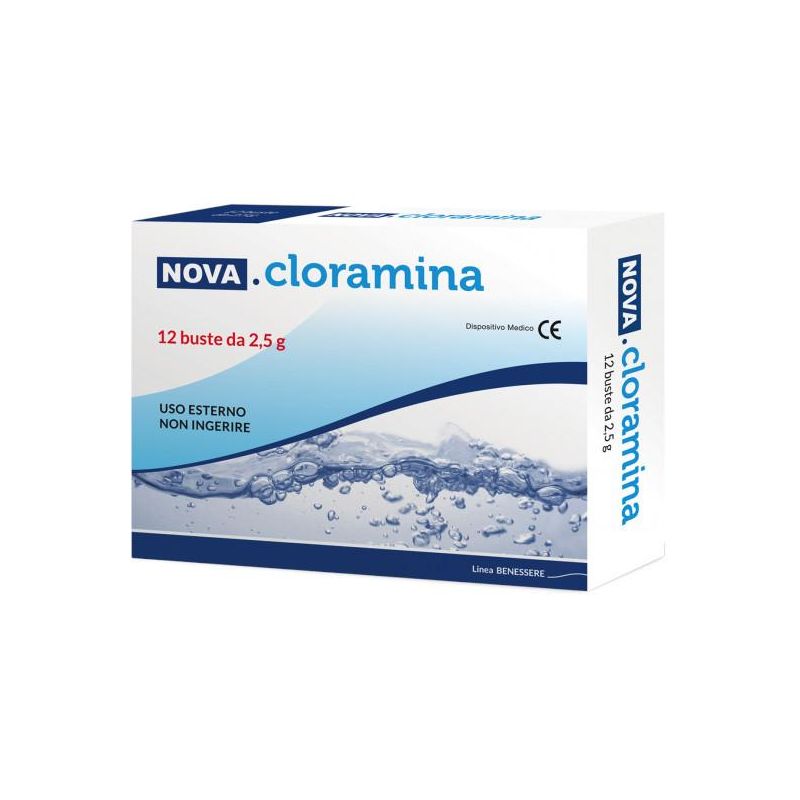 Nova Cloramina - Confezione da 12 Bustine di 2,5g