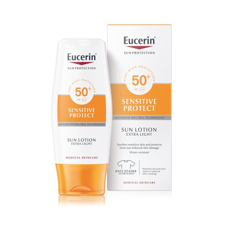 Eucerin Extra Light SPF 50+ Sun Protection Lotion, 150ml