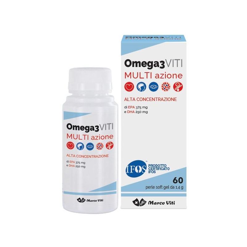 Omega 3 Multiazione con 60 Perle Vitamine