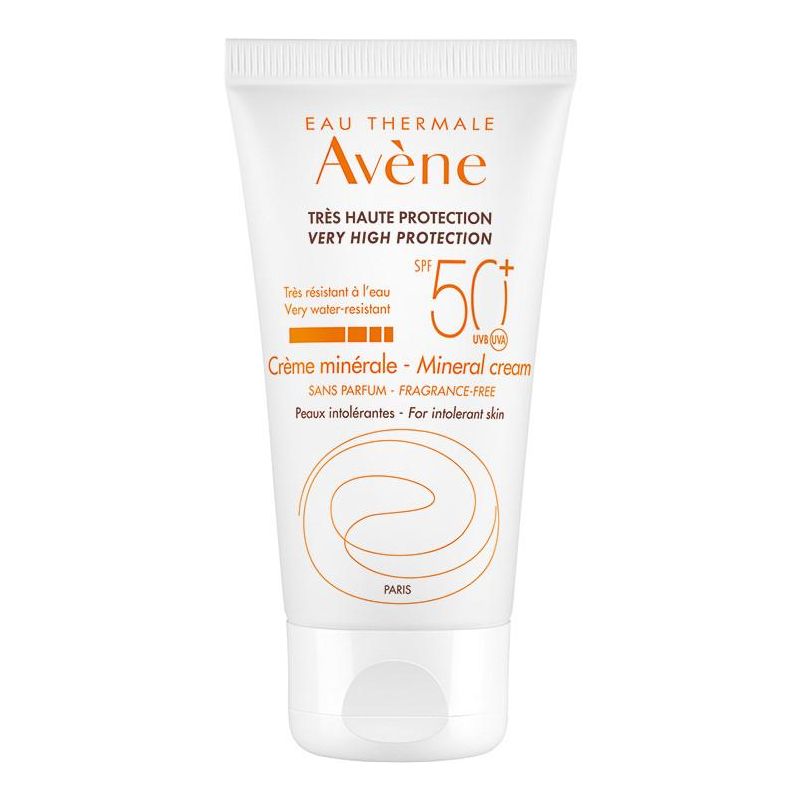 Avene Eau Thermale Crema Solare Minerale SPF50+, 50ml