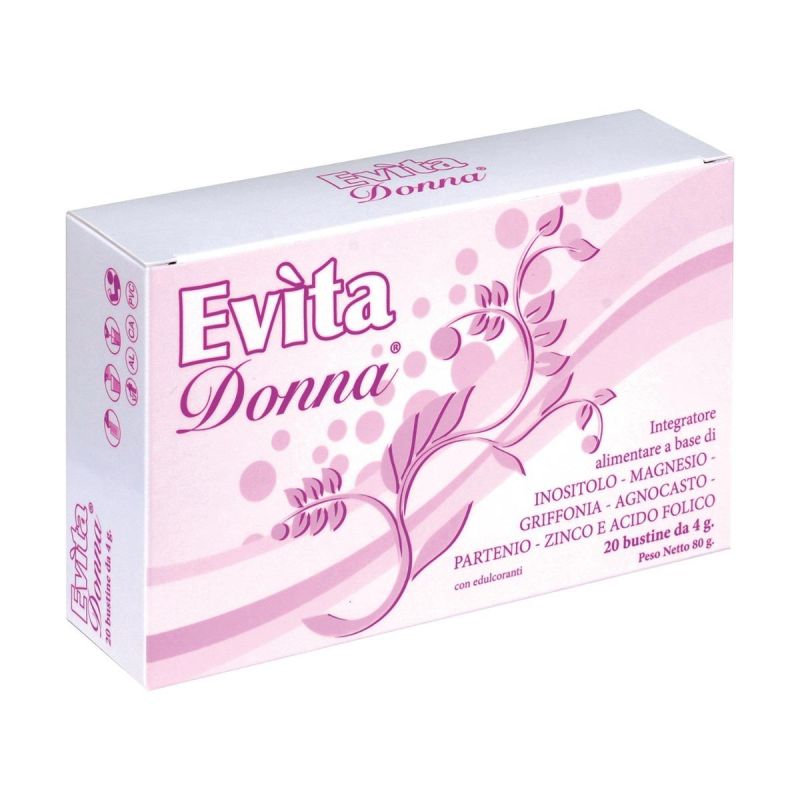 Donna Evita - 20 Bustine da 80g per il Benessere Femminile