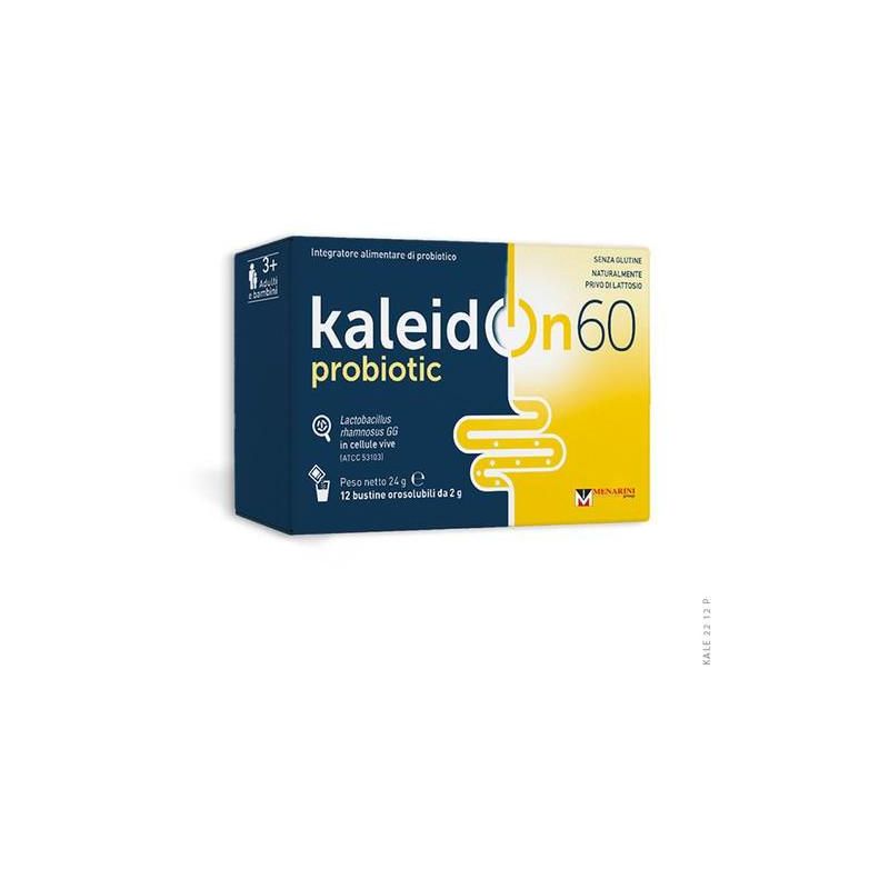 Kaleidon 60 - Probiotico, Confezione da 12 Bustine