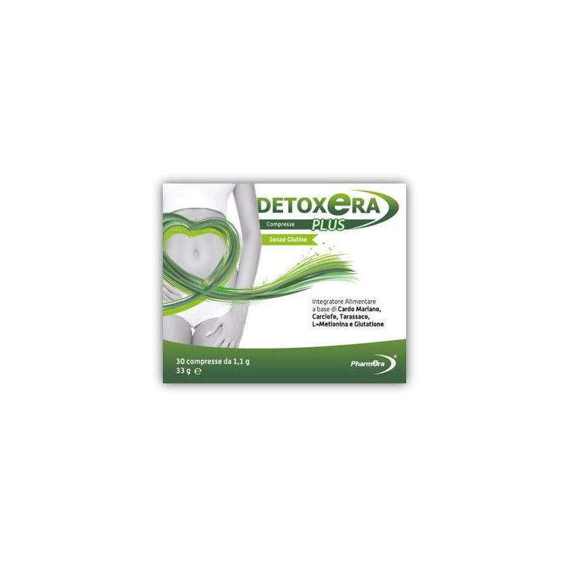 Detoxera Plus Supplemento Detossinante, 30 Capsule