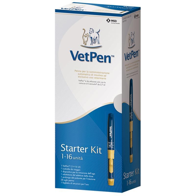 VetPen Starter Kit: Penna per Somministrazione di Insulina per Cani e Gatti