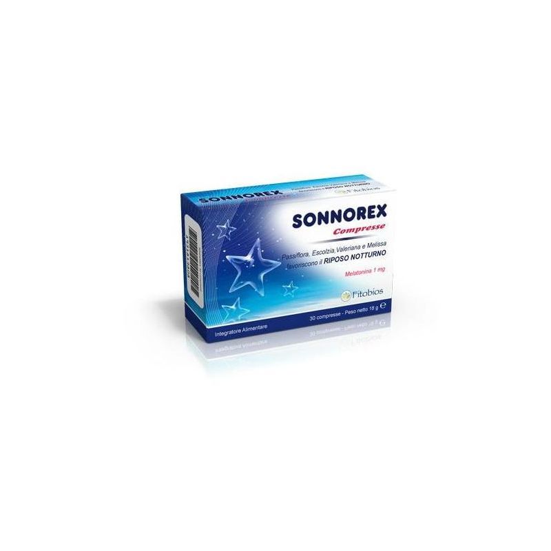 Sonnorex - Compresse per il Sonno, 600mg, Confezione da 30 Pezzi
