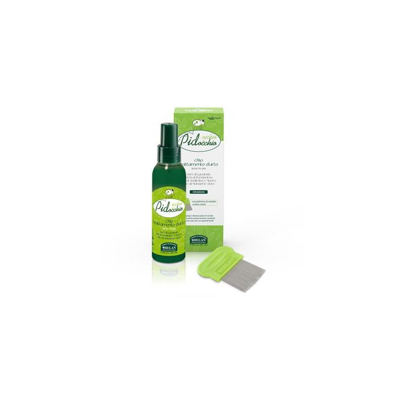Helan Olio Spray Antipidocchi 100ml con Pettinino