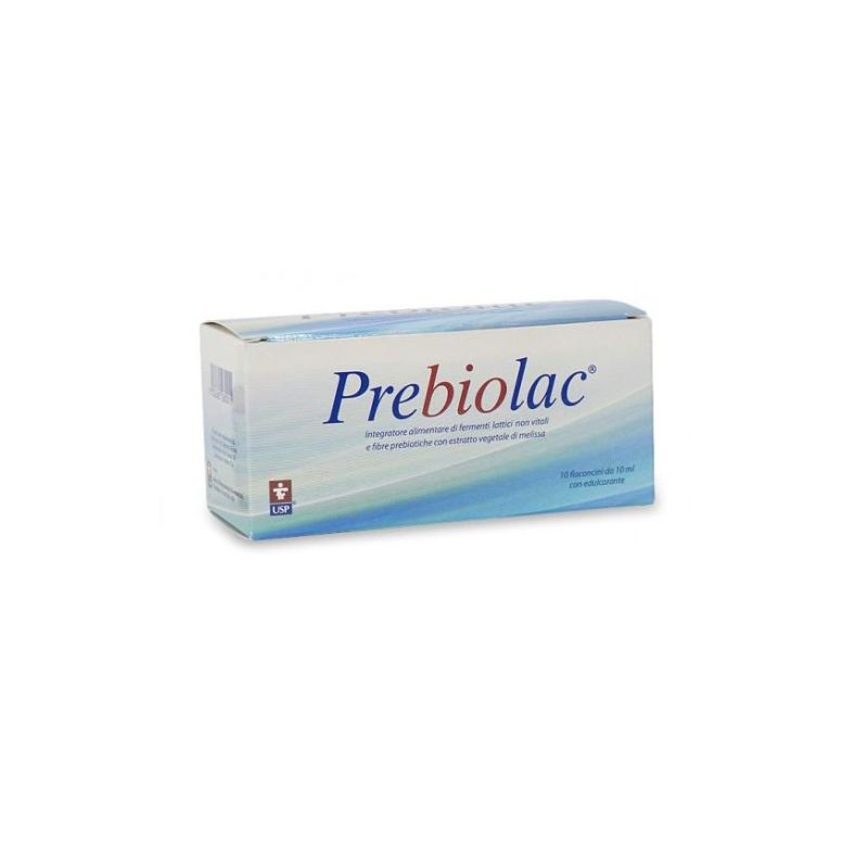Prebiolac - Pacco da 10 Flaconcini Prebiotici da 10ml