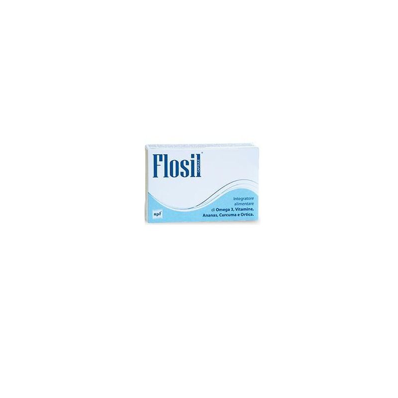 Flosil Capsule - Integratore per la salute digestiva, 20 capsule