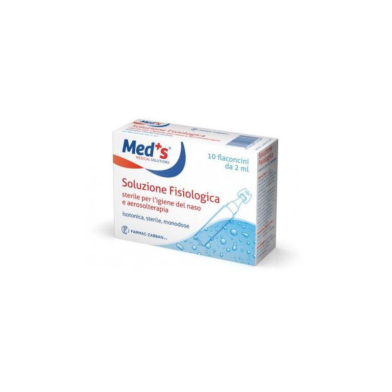 Meds Soluzione Fisiologica Sterile - 10 Flaconcini da 2ml