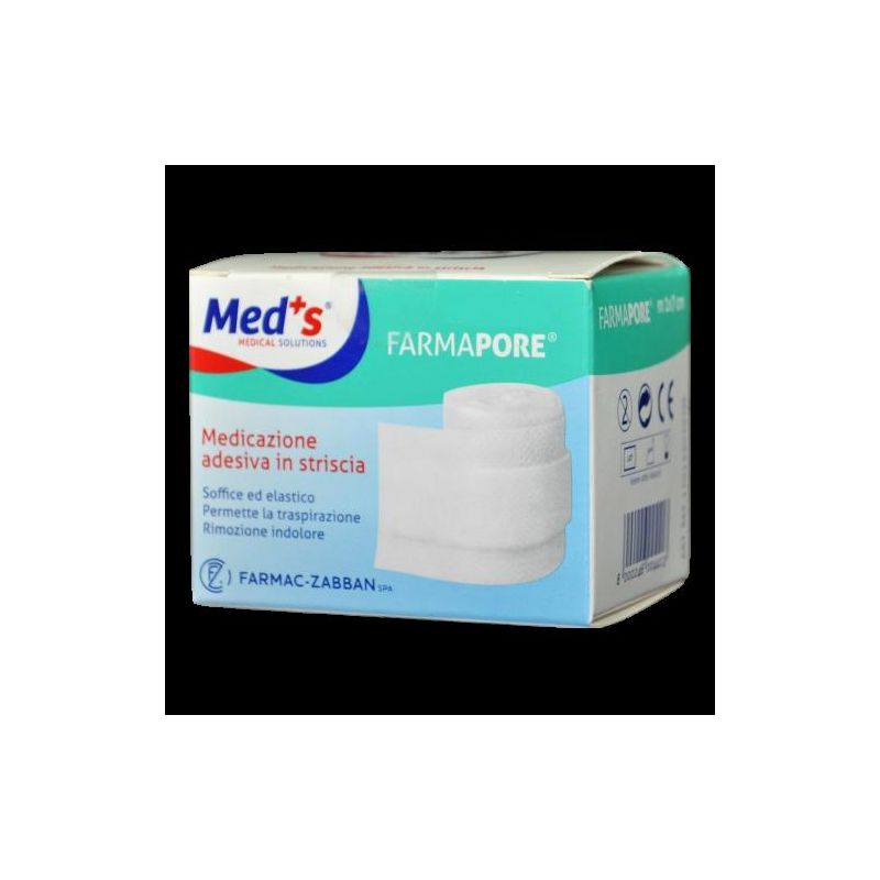 Medicazione Autoadesiva in Tessuto Non Tessuto Meds Pore - 1m x 10cm