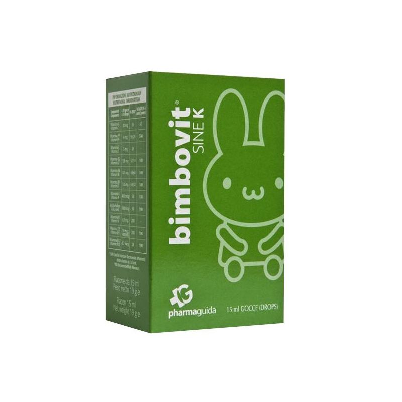 Gocce Bimbovit Sine K Pediatriche da 15ml