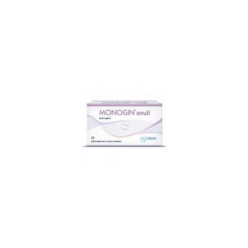 Monogin Ovuli Vaginali - Confezione da 10 Pezzi