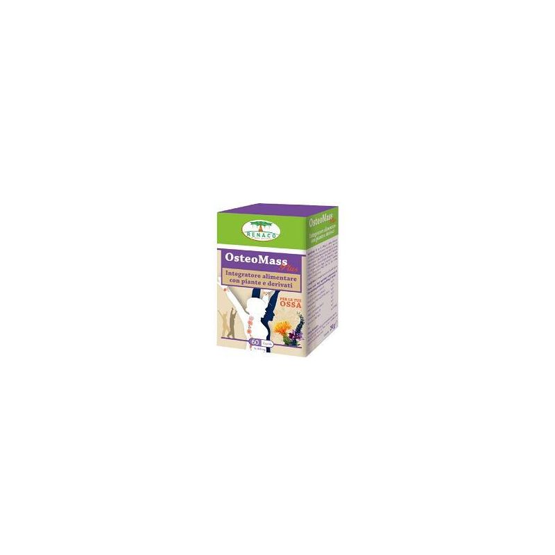 Osteomass Plus - Flacone da 24g con 60 Capsule