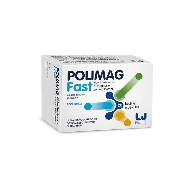 Polimag Fast - 20 Bustine Orosolubili