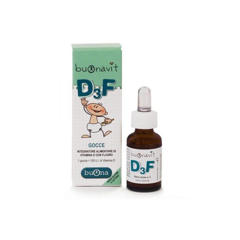 Buonavit Vitamina D3F Gocce Salutari - 12ml