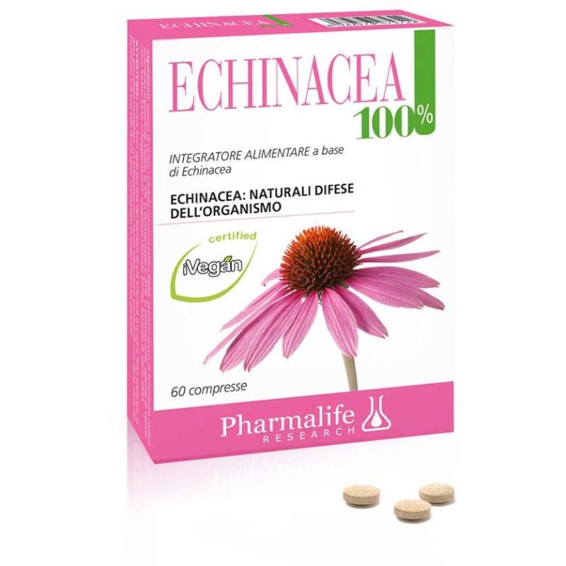 Pharmalife 100% Pura Echinacea - 60 Compresse