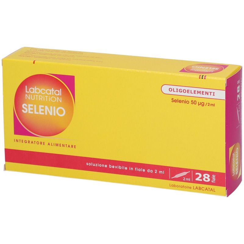Labcatal Oligosol Selenium Supplement - 28 Fiale da 2ml
