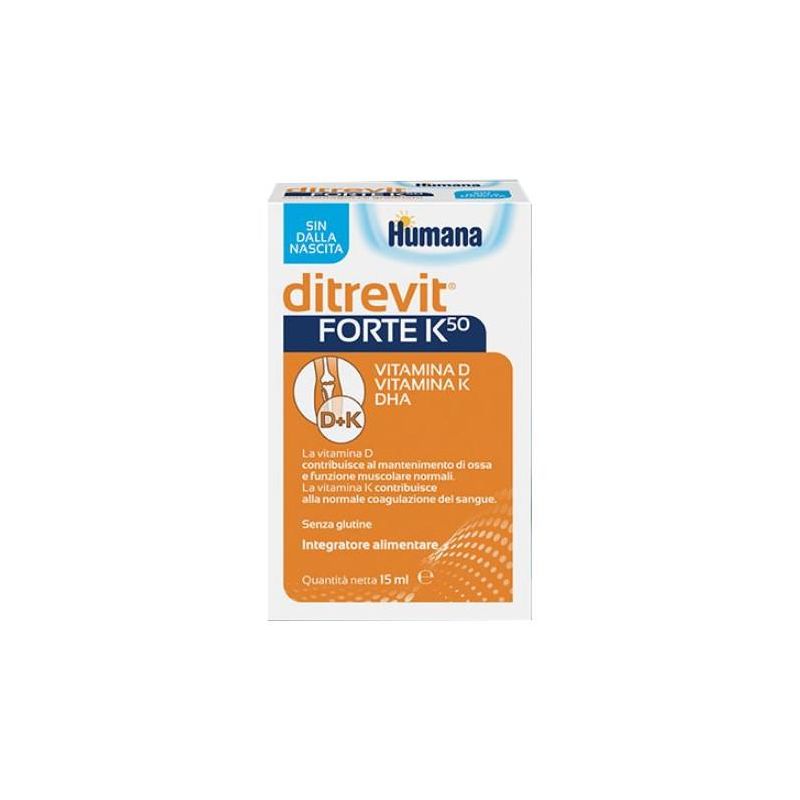 Ditrevit Forte K50 Vitamina D3 Gocce 15ml
