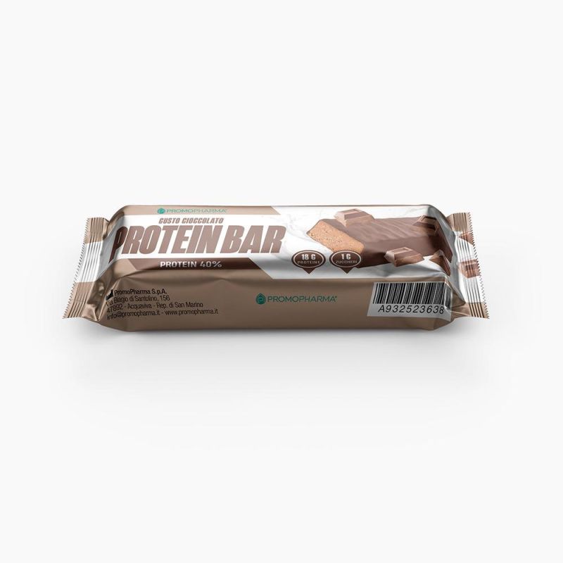 Barretta Proteica al Cioccolato con 40% di Proteine, 45g