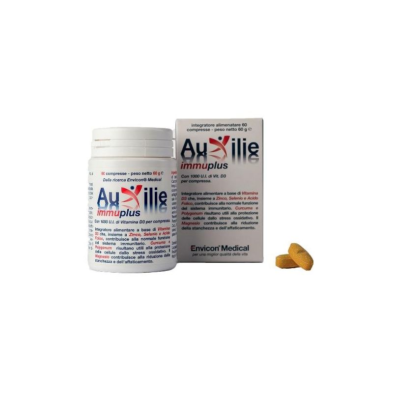 Auxilie Immuplus - Integratore Immunitario, 30 Compresse Deglutibili