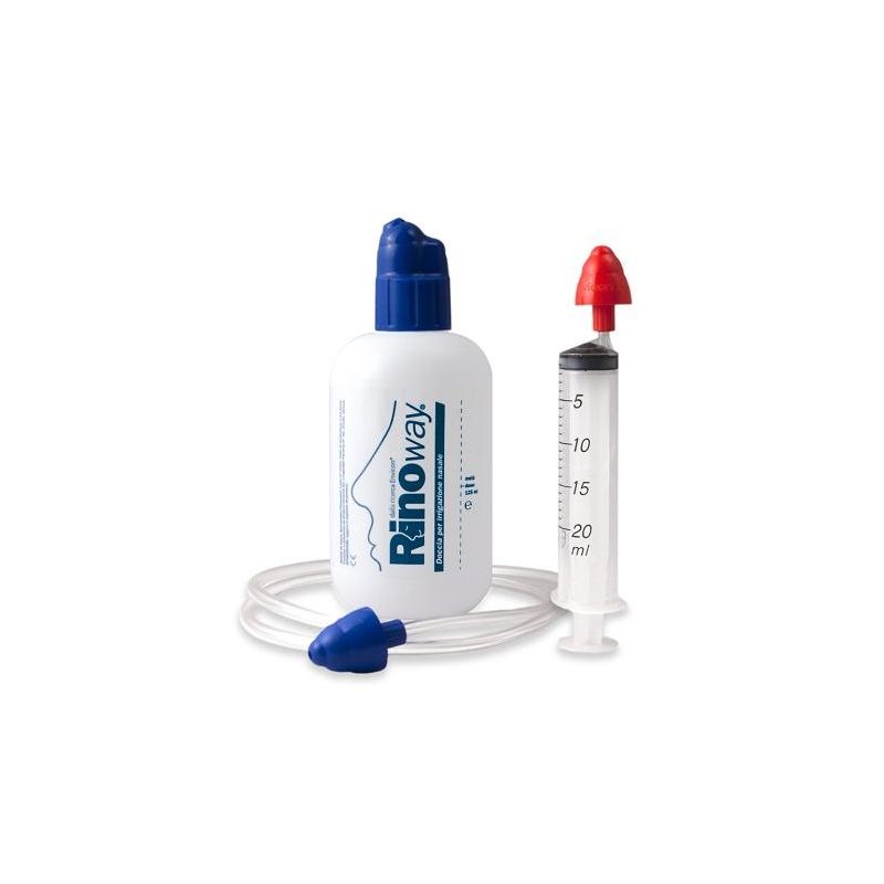 Rinoway Sistema Avanzato di Irrigazione Nasale per Doccia