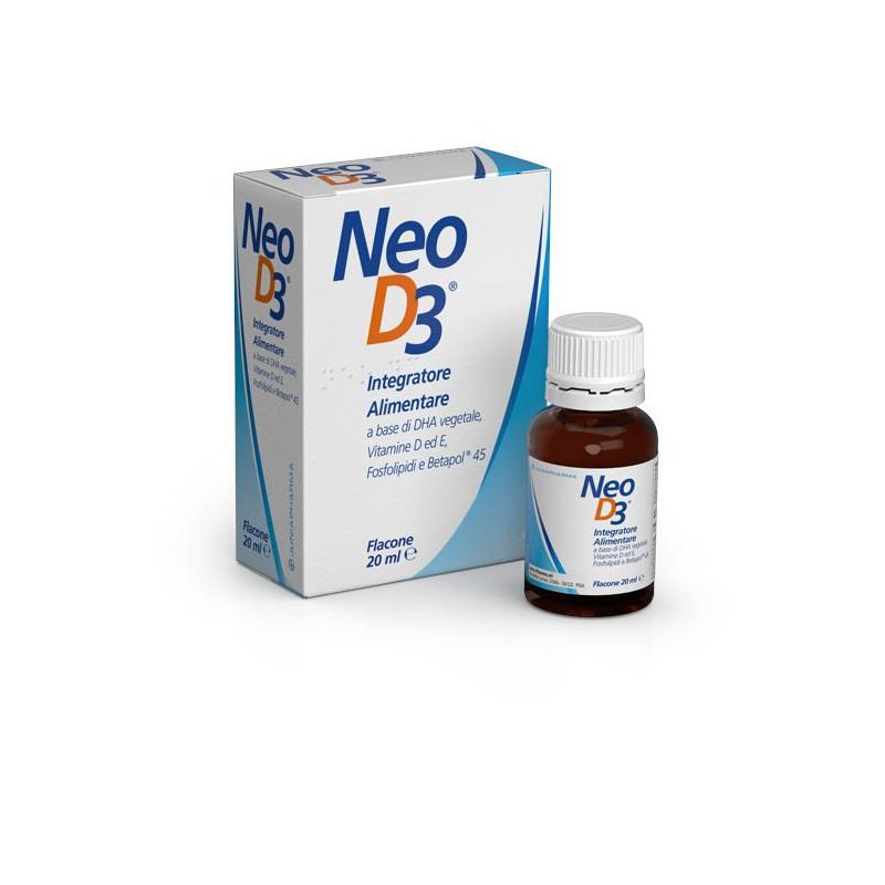 NeoD3 Gocce per la Salute del Corpo - Flacone da 20ml