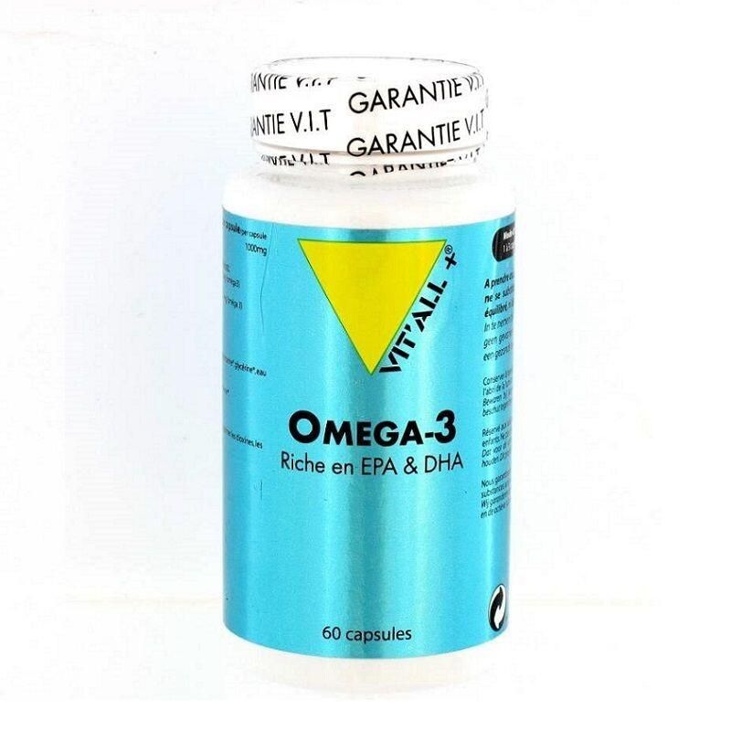 Santiveri Vital Plus - Capsule Omega 3 Salutari - 60 Pezzi