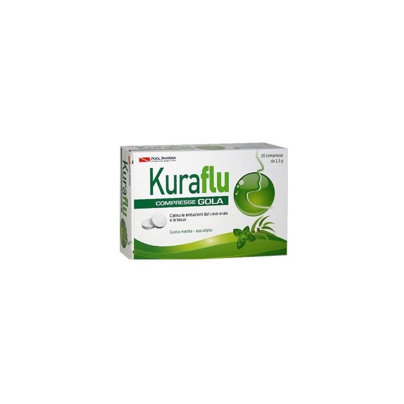 Kuraflu Gola Eucalipto - 20 Compresse da 1.5g