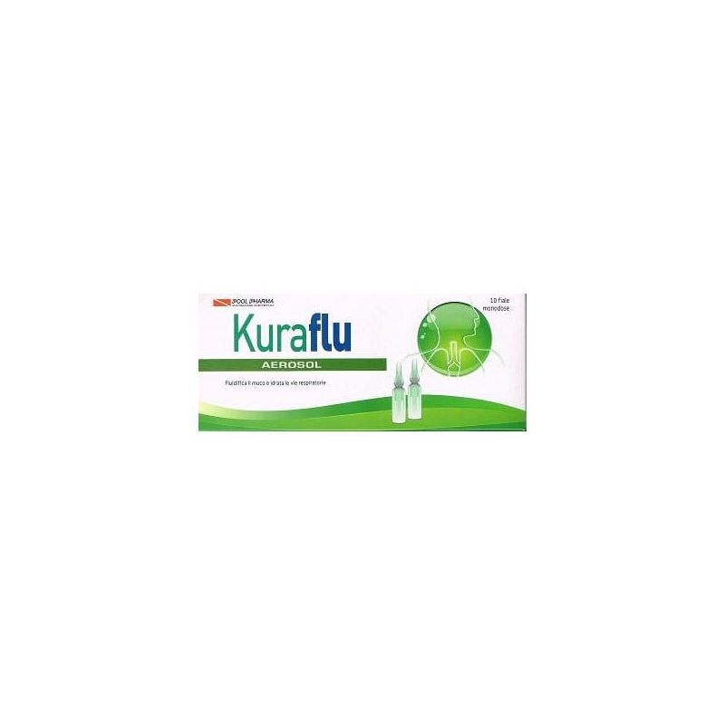 Kuraflu Aerosol - 10 Fiale Monodose per Nebulizzatore