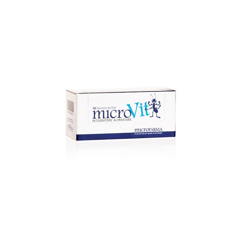Microvit Integratore Vitaminico in Confezioni da 10x10ml
