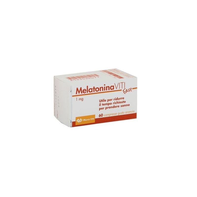 Viti Fast Melatonina 1mg - Confezione da 60 Compresse Rapide