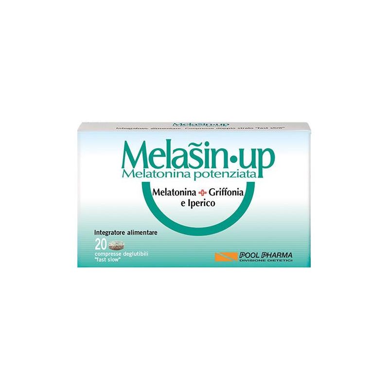 Melasin Up - Integratore per il Sonno, 20 Compresse