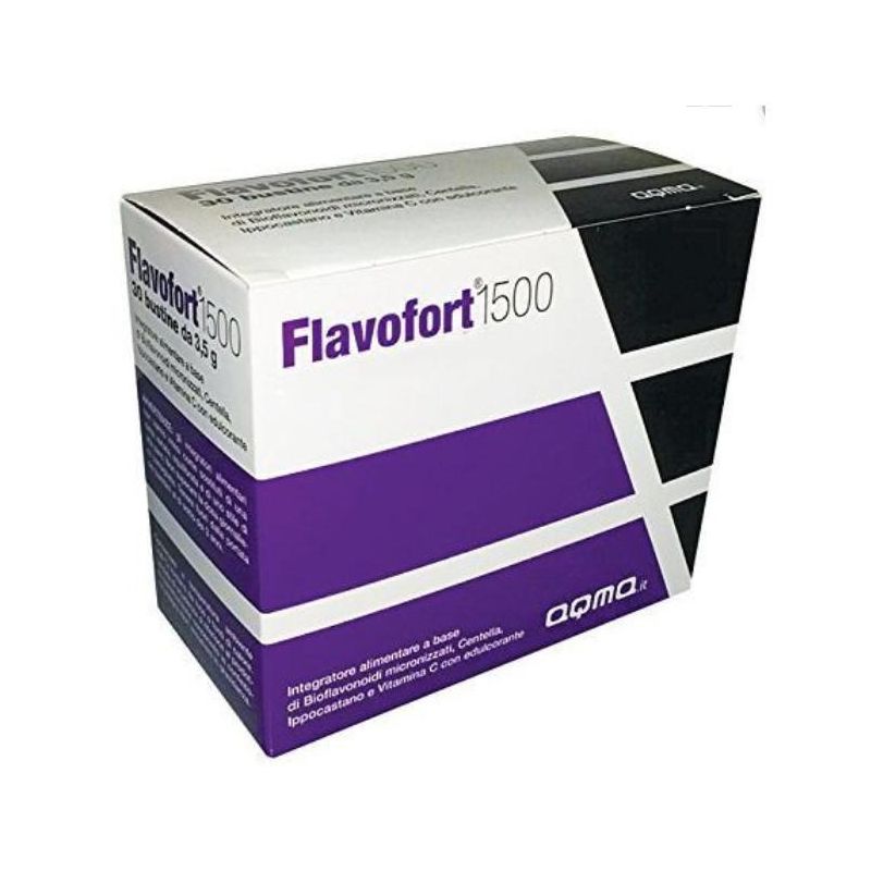 Flavofort 1500 - Confezione da 30 Bustine da 3,5g