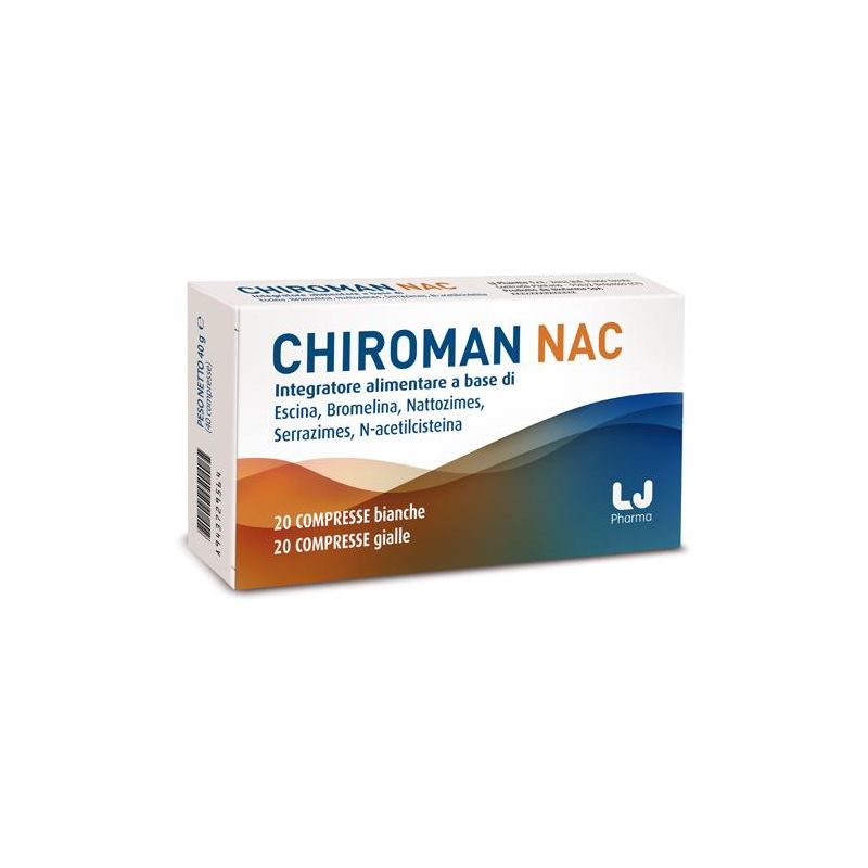 Chiroman Nac: Set di 20 Capsule e 20 Compresse per il Benessere delle Mani