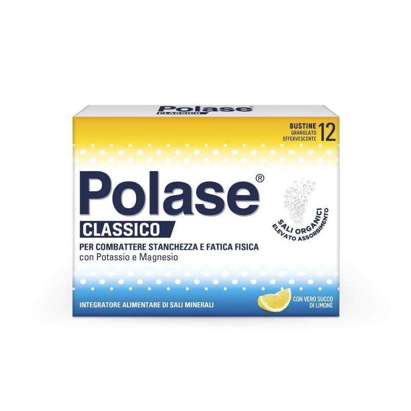 Polase Classico: Integratore di Magnesio e Potassio in Bustine - Sabor Limone