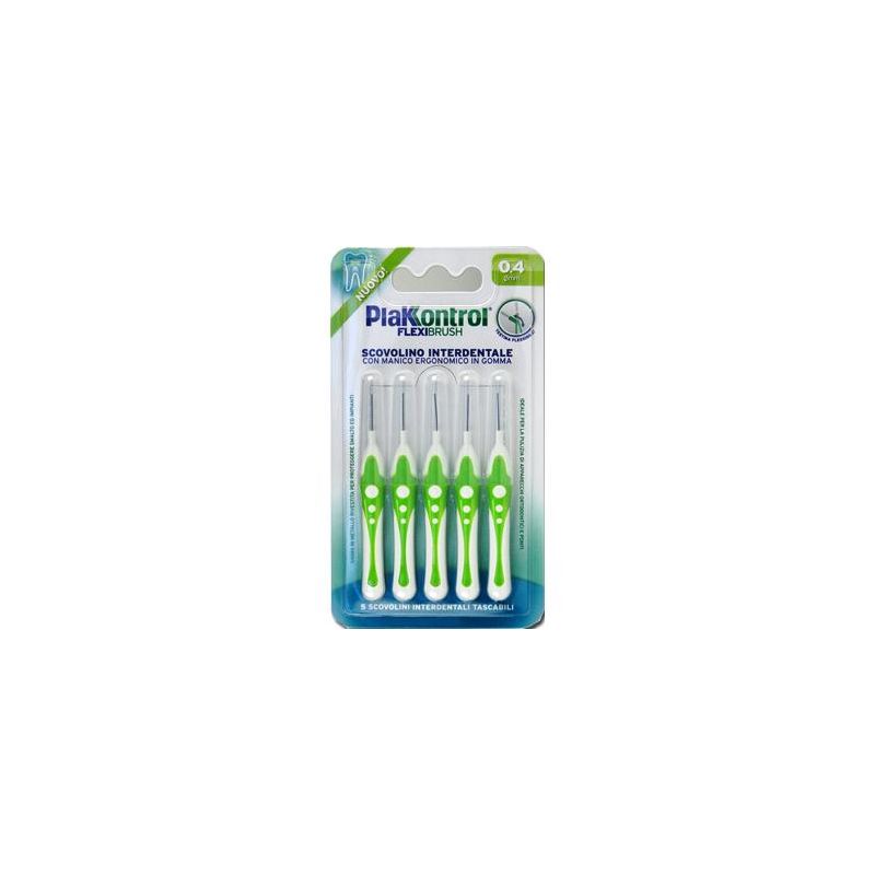 Plakkontrol Scovolini Flexi Brush 0.4mm - Set di 5 Pezzi
