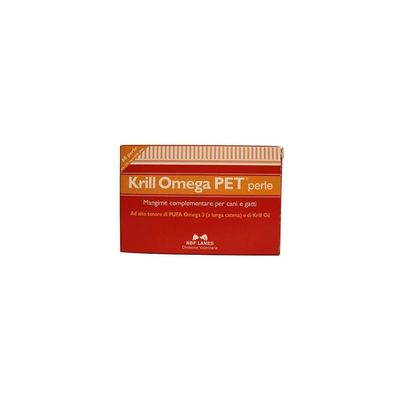 Perle Complementari di Omega Krill per Cani e Gatti - Pacco da 60