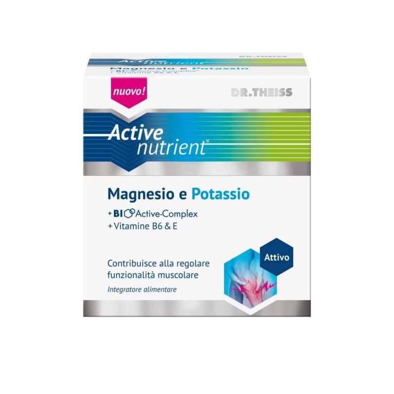 Dr. Theiss Magnesio e Potassio Attivo Nutriente - 20 Bustine