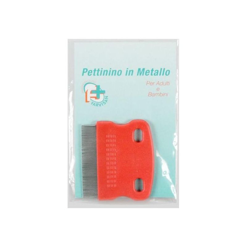 Pettine Combinato in Plastica e Metallo