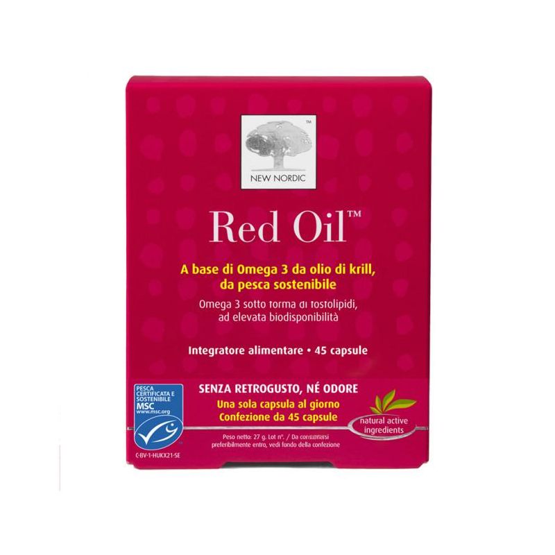 45 Red Oil Health Supplement Capsules
