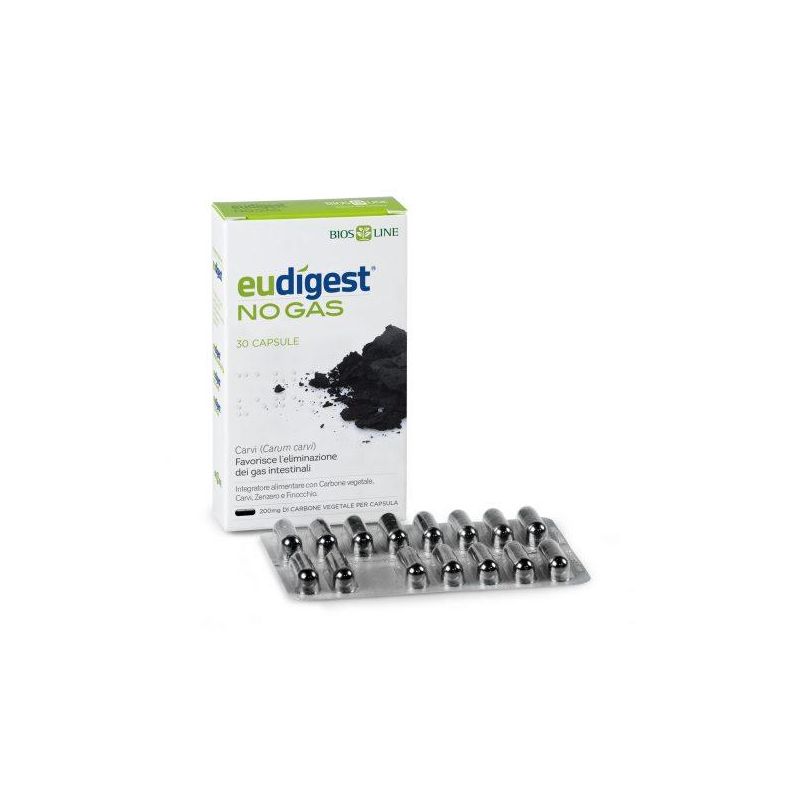 Biosline Eudigest No Gas - 30 Capsule Vegetali