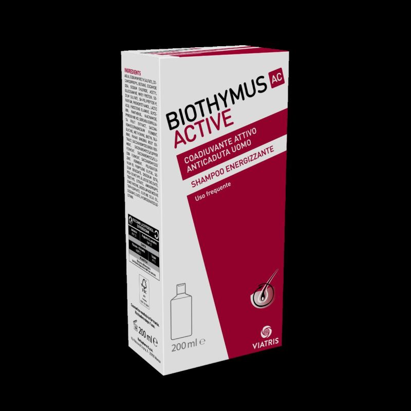 Biothymus AC Active Energizing Shampoo per Uomo - 200ml