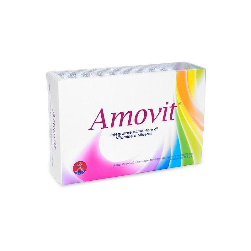 Amovit - Confezione da 30 Compresse per il Benessere Fisico