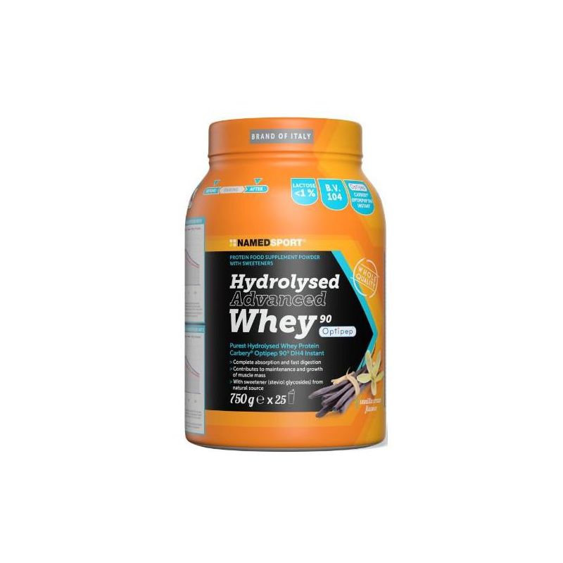 Named Sport Advanced Hydrolysed Whey Protein Vaniglia - 750g