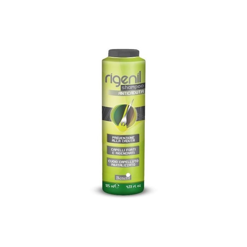 Rigenil Shampoo Anticaduta - Trattamento Rinforzante per Capelli, 125ml