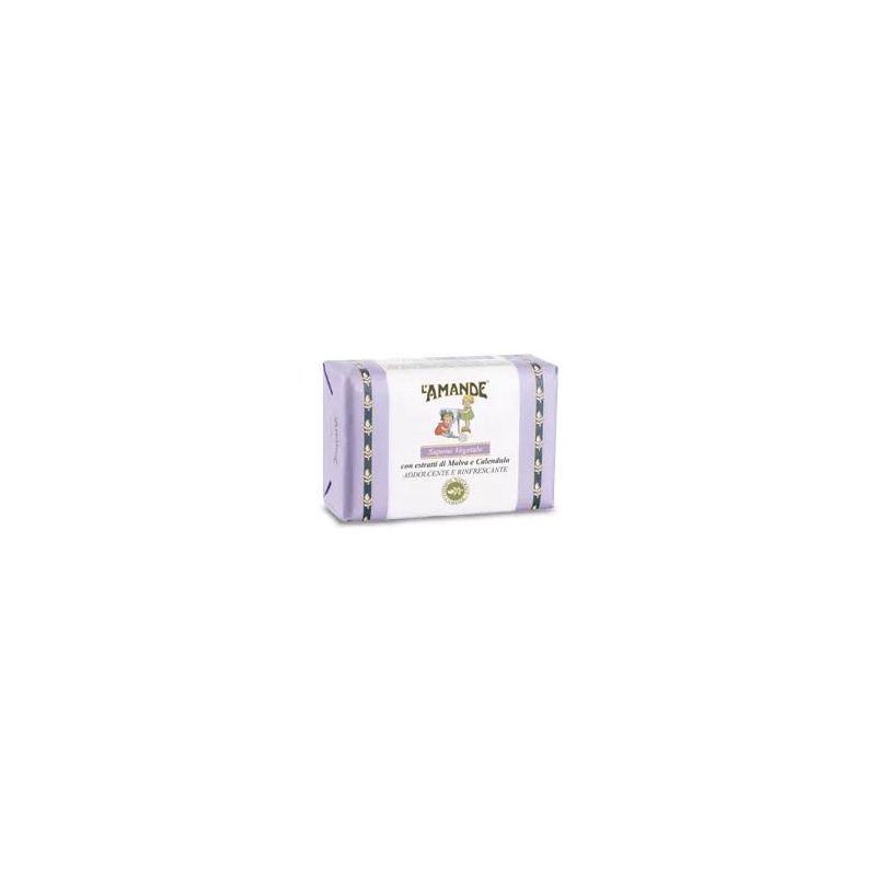 Sapone Vegetale L'Amande Marseille con Malva e Calendula, 200g